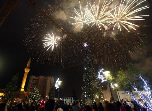 Dünyadan yeni yılı böyle karşıladı