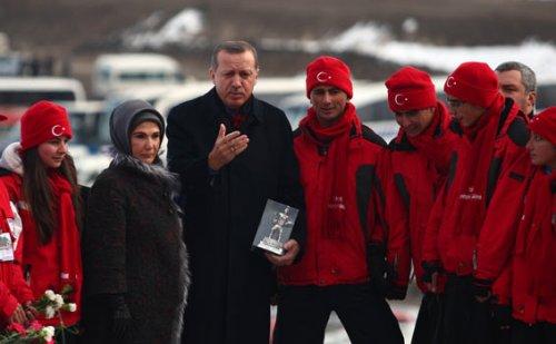 Erdoğan Sarıkamış Şehitleri'ni anma töreninde  - Resim 8