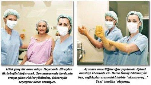 Ayşe Arman sezaryan doğuma girdi - Resim 1
