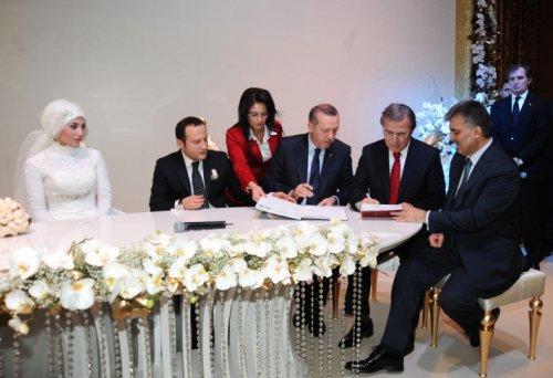 Devletin zirvesi düğünde buluştu - Resim 4
