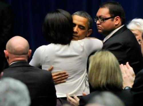 Barack Obama hem ağladı hem ağlattı - Resim 17
