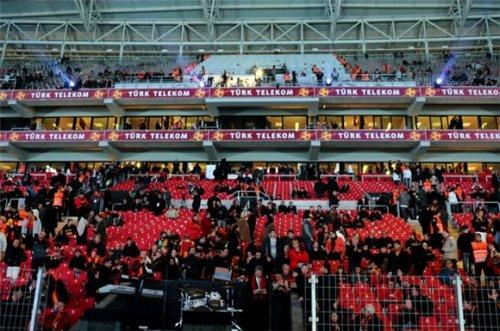 Ali Sami Yen Spor Kompleksi Türk Telekom Arena'dan kareler