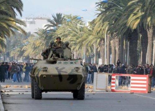 Tunus savaş alanına döndü - Resim 10
