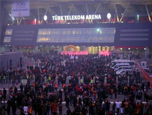 Ali Sami Yen Spor Kompleksi Türk Telekom Arena'dan kareler