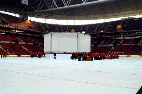 Ali Sami Yen Spor Kompleksi Türk Telekom Arena'dan kareler