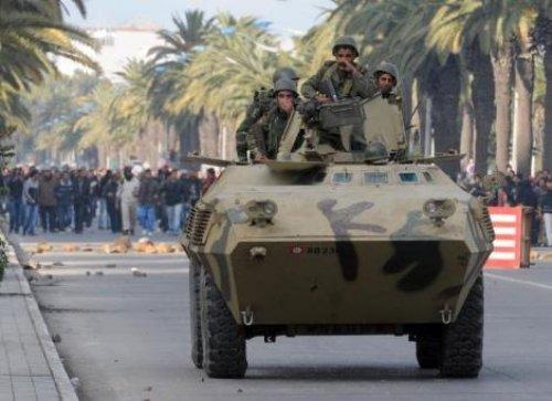 Tunus savaş alanına döndü - Resim 11