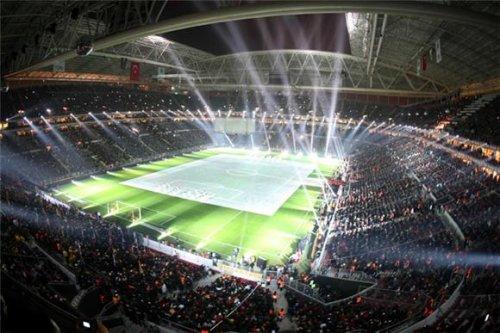Ali Sami Yen Spor Kompleksi Türk Telekom Arena'dan kareler