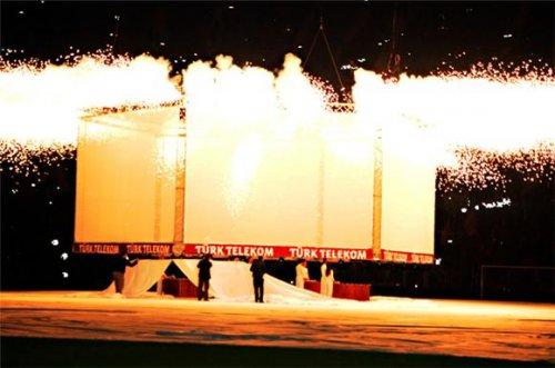 Ali Sami Yen Spor Kompleksi Türk Telekom Arena'dan kareler