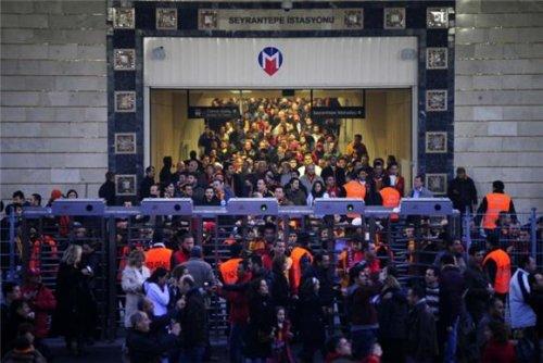 Ali Sami Yen Spor Kompleksi Türk Telekom Arena'dan kareler