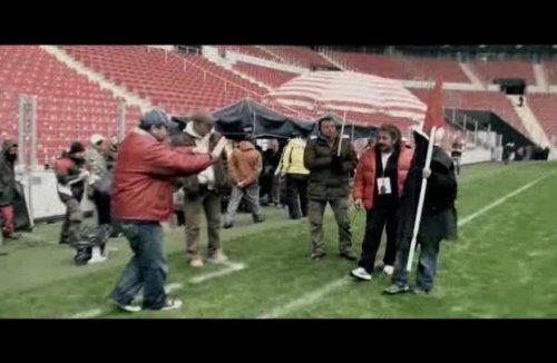 Türk Telekom Arena reklam filmi kamera arkası