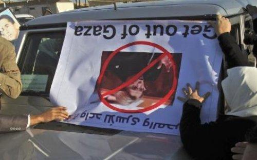 Fransız Bakan'a Gazze'de saldırı - Resim 11