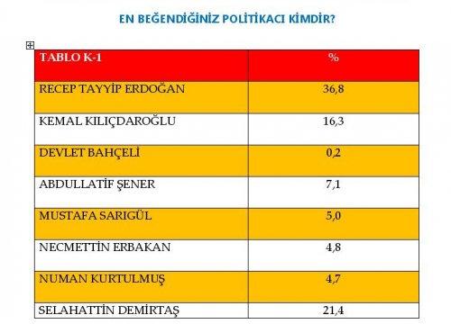 AKAM'ın etnik kimliklerin siyasi tercihleri araştırması
