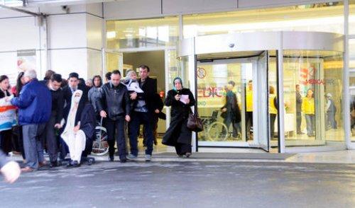 İstanbul'da hastane yangını - Resim 8