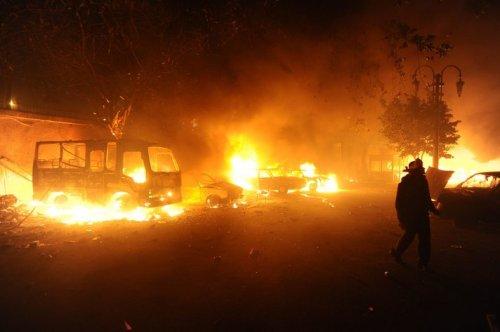 Mısır sokakları alev alev