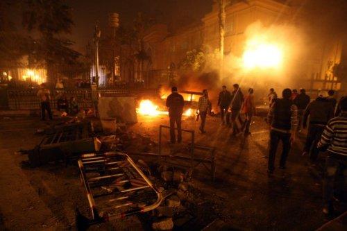 Mısır sokakları alev alev