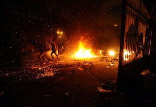 Mısır sokakları alev alev