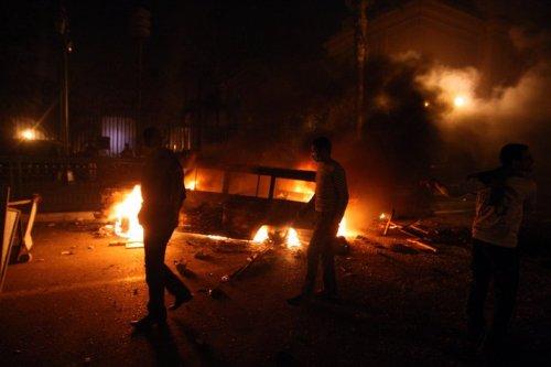 Mısır sokakları alev alev