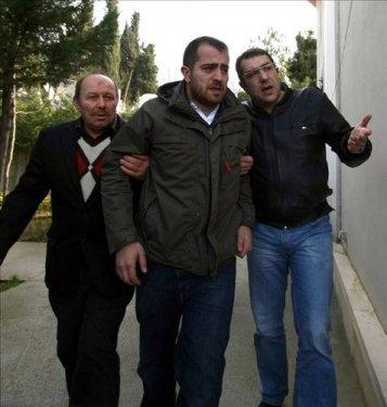 İlker Yasin Solmaz cenazede böyleydi