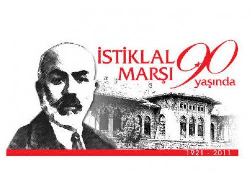 İstiklal Marşı'nın 90. yıl logoları - Resim 1