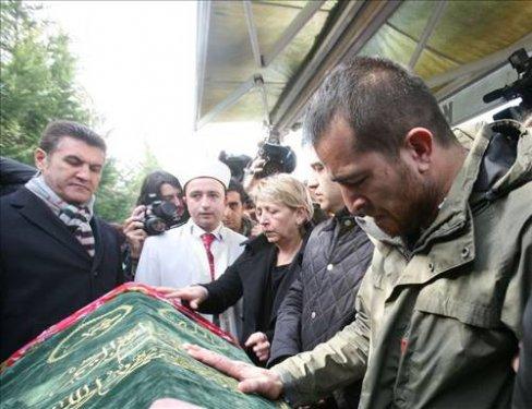 İlker Yasin Solmaz cenazede böyleydi