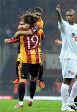 Galatasaray - Eskişehirspor maçından nefis kareler