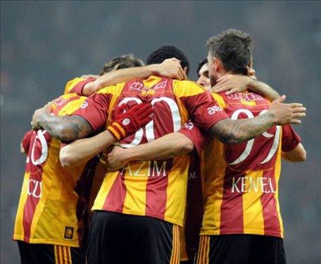 Galatasaray - Eskişehirspor maçından nefis kareler