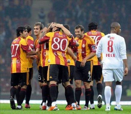 Galatasaray - Eskişehirspor maçından nefis kareler