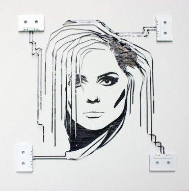 Kaset bantlarından inanılmaz portreler - Resim 26