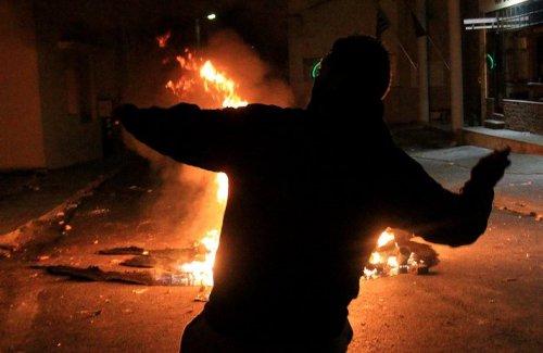 Yunanistan'da kaçak göçmenlerin işgal eylem - Resim 5