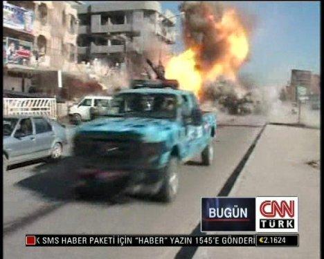Irak Kerkük kare kare patlama anları  - Resim 1