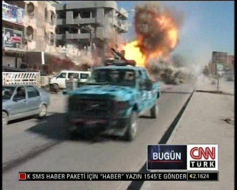 Irak Kerkük kare kare patlama anları  - Resim 16