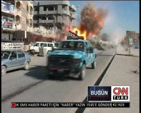 Irak Kerkük kare kare patlama anları  - Resim 15