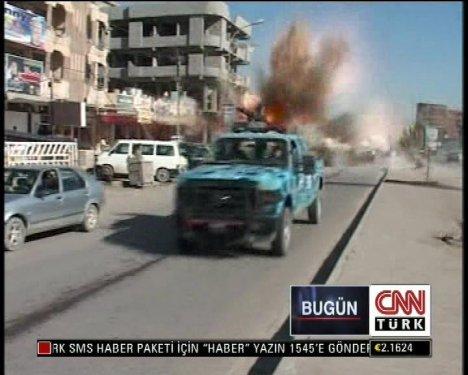 Irak Kerkük kare kare patlama anları  - Resim 14