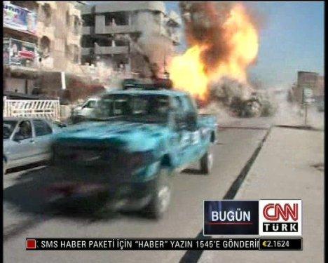 Irak Kerkük kare kare patlama anları  - Resim 18