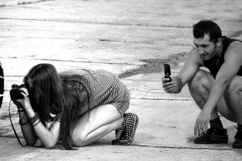 Kadın fotoğrafçıların ilglinç halleri - Resim 14
