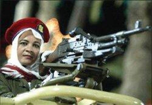 Kaddafi'nin bakire korumaları