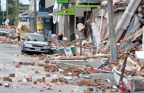 Yeni Zelanda'daki deprem anı - Resim 34