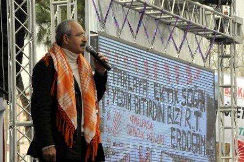 Kılıçdaroğlu kalabalıktan zor kurtuldu - Resim 37