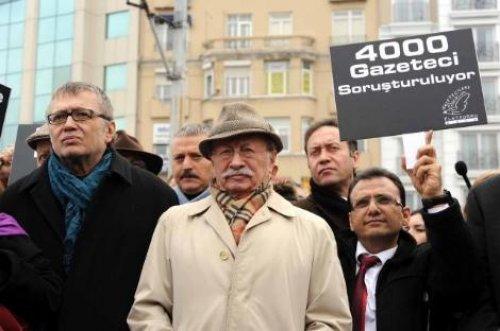 Gazetecilerin Ergenekon eylemi - Resim 14