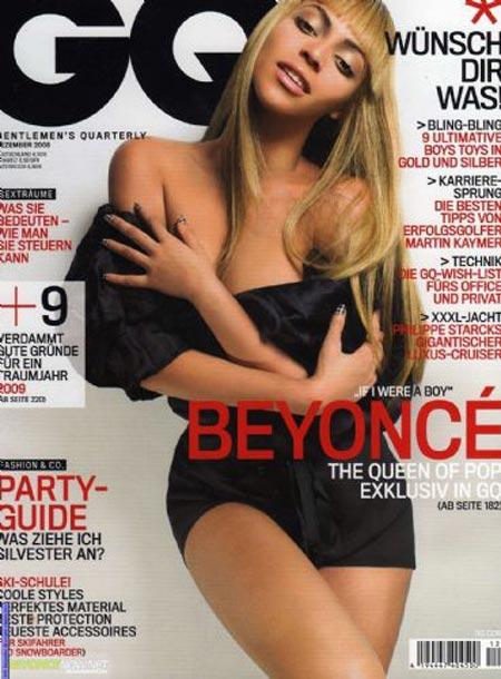 Beyonce'un GQ pozları - Resim 12