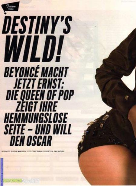 Beyonce'un GQ pozları - Resim 16