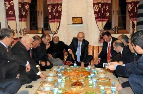  Kılıçdaroğlu'na aşiret sofrası - Resim 8