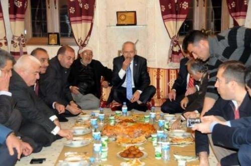  Kılıçdaroğlu'na aşiret sofrası - Resim 6