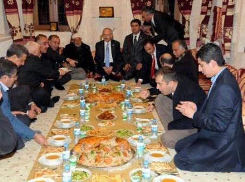  Kılıçdaroğlu'na aşiret sofrası - Resim 11