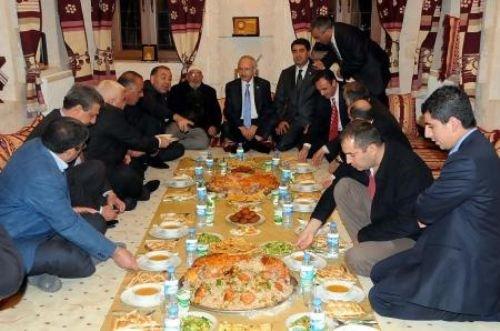  Kılıçdaroğlu'na aşiret sofrası - Resim 12