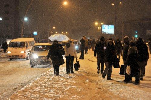 Ankara kar altında - Resim 1