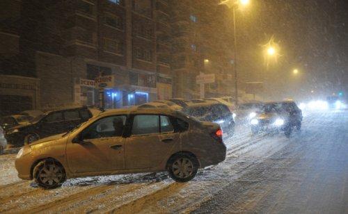 Ankara kar altında - Resim 20