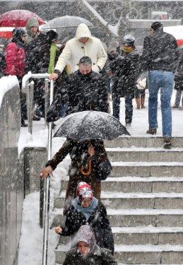 Ankara kar altında - Resim 35