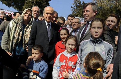 Bahçeli'nin İzmir ziyareti - Resim 5