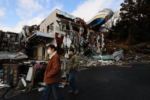 Japonya depreminden arda kalanlar - Resim 41